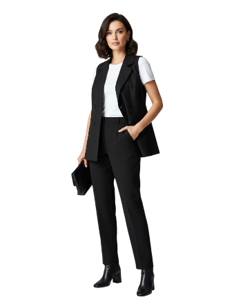 chaleco de traje o chaleco sastre para mujer talla M