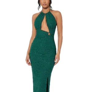 Vestido abertura delantera