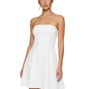 Vestido strapless