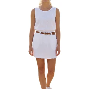 Falda Casual Blanco Mujer