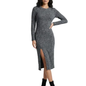 Vestido midi lurex de Springfield y el Sweeter Sweater Bodycon Midi Dress de French Connection