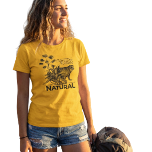 Camiseta amarilla clara